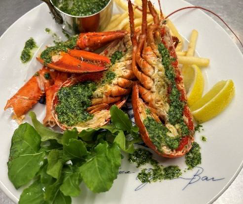 オマール海老のハーブバターソース