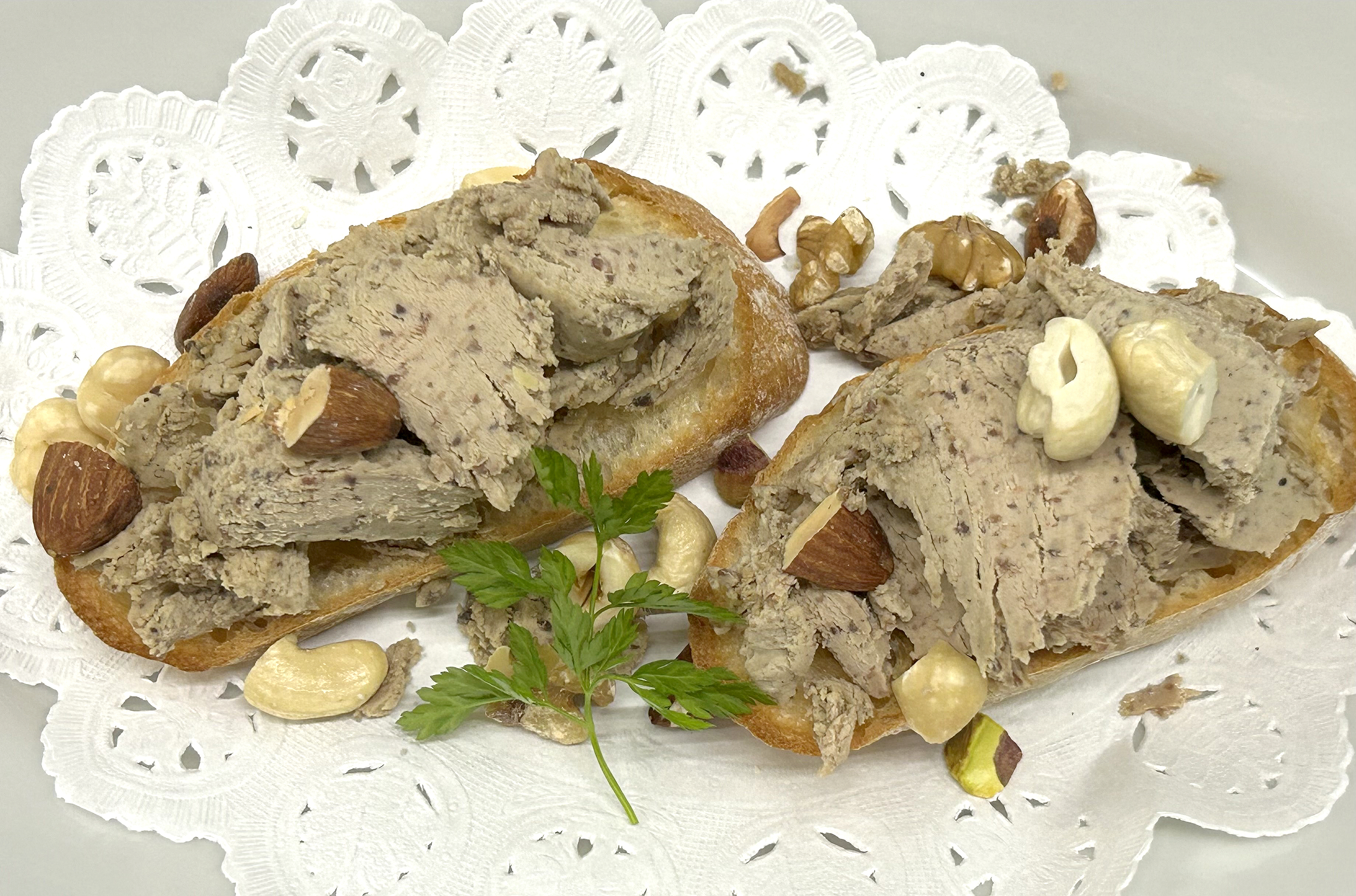 鶏白レバーのペースト、オレンジ蜂蜜風味